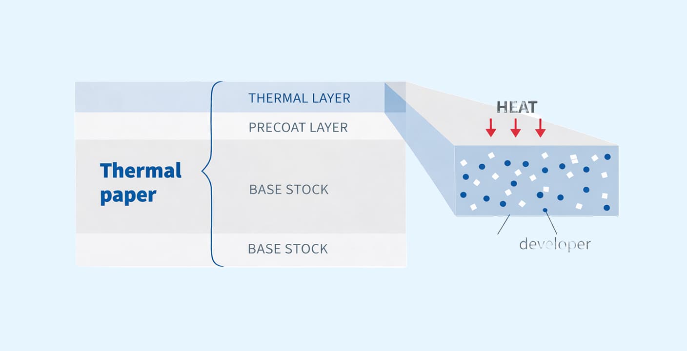 How Does Receipt Paper Work?