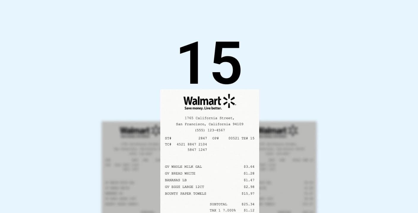 15 Different Types of Receipts